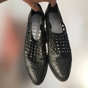 Freda Salvador woven ankle booties